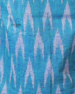 Load image into Gallery viewer, Stylish Blue Ikat Nehru Jacket for Men – Ethnic Wear