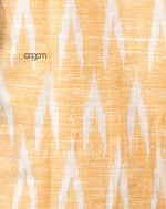 Load image into Gallery viewer, Elegant Yellow Ikat Nehru Jacket for Men – Festive Wear