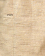 Load image into Gallery viewer, Classic Beige Handwoven Nehru Jacket for Men – Ethnic Wear