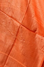 Load image into Gallery viewer, Bright Orange Plain Silk Dupatta with Soft Elegant Sheen