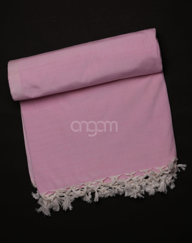 Graceful Lilac Bhagalpuri Viscose Chadar - Soft & Lightweight Wrap