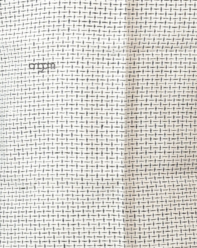 Kolika Linen Nehru Jacket with Elegant Textured Weave