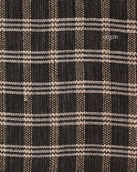 Load image into Gallery viewer, Kolika Black Checked Linen Fabric for Stylish and Comfortable Outfits
