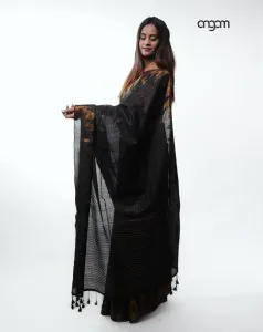 Black Liva Saree