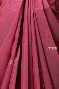 pink red liva Saree